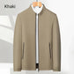 ✨Men's Standing Collar Zipper Casual Jacket