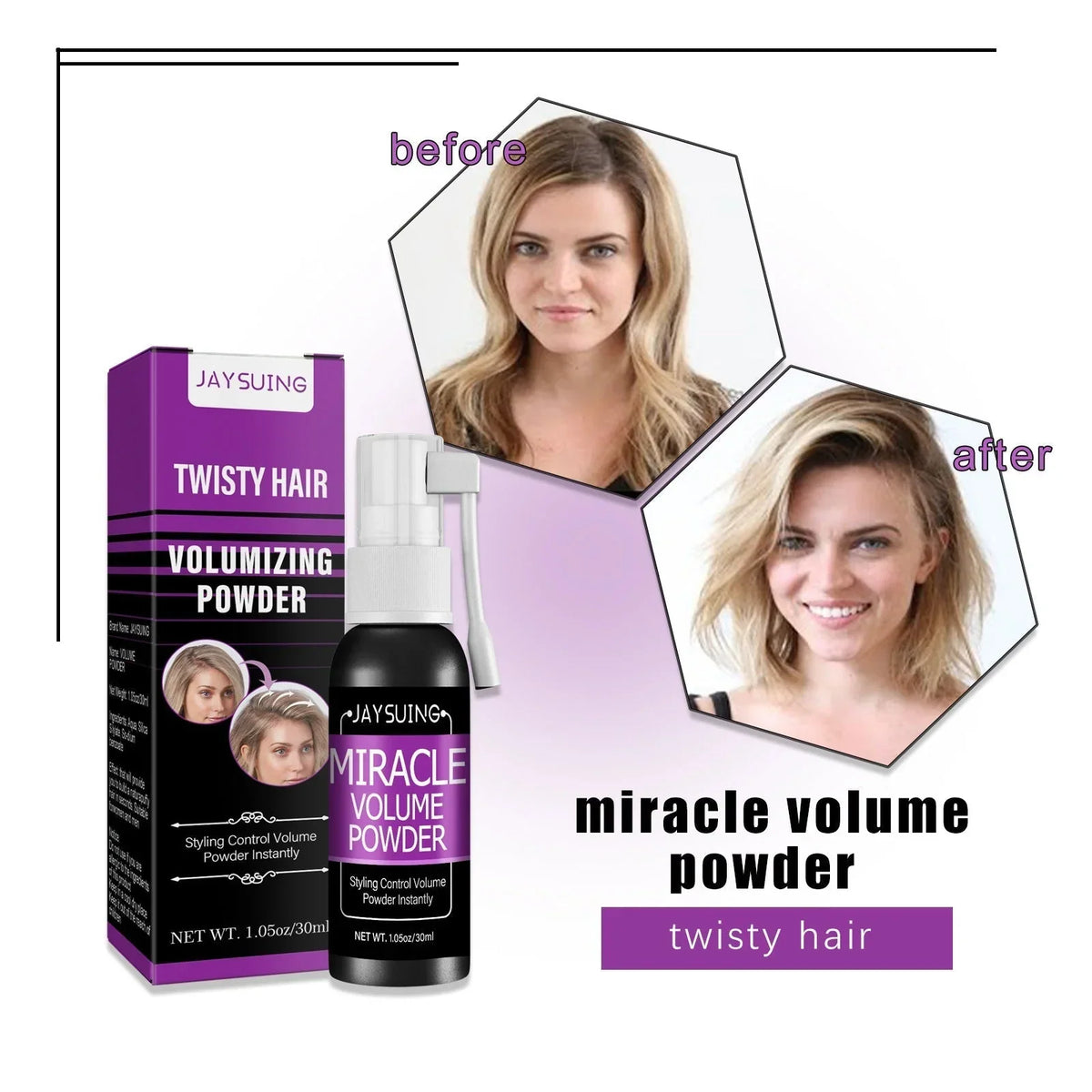 Hair fluffy spray lazy gadget
