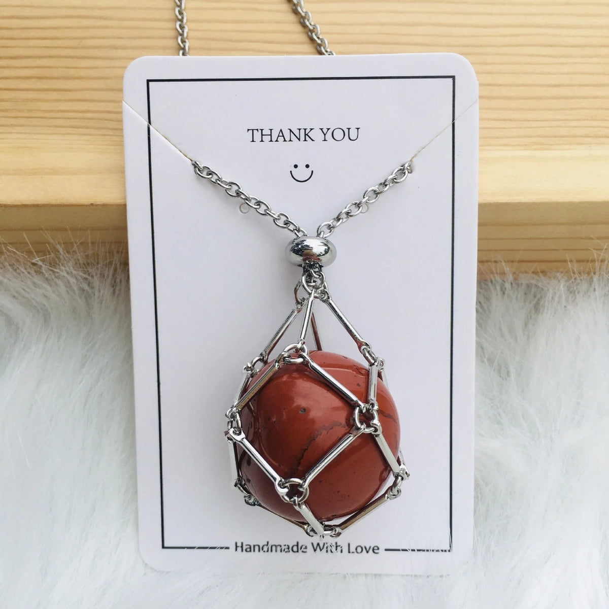 🎁Crystal Necklace🌟 Free (Crystal) Gift Included