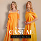 💃Women's Cold Shoulder Casual Maxi Dress