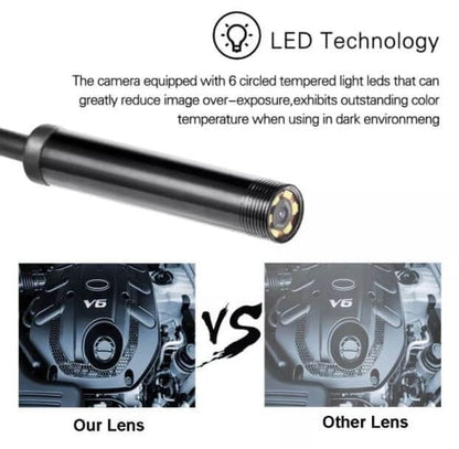 🔍 3-in-1 HD Endoscope Camera | 720P Inspection