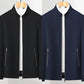 ✨Men's Standing Collar Zipper Casual Jacket