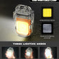 Rechargeable waterproof arc lighter with COB light