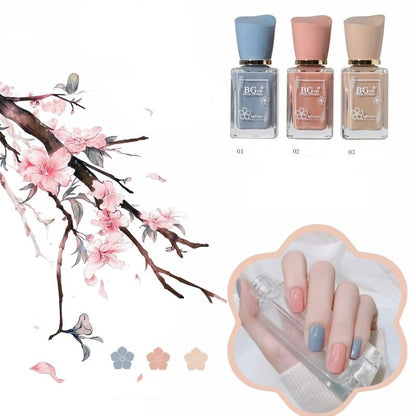 No-Bake and Quick-Drying Multicolor Nail Polish