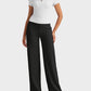 Loose High-Waist Business Casual Pants Yoga Pants Women Wide Leg Pants with Pockets Comfortable Athletic Sweatpants Outdoorfun