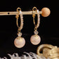 Elegant and light pearl earrings