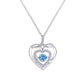 💗Beating Heart Sparkling Women's Silver Necklace