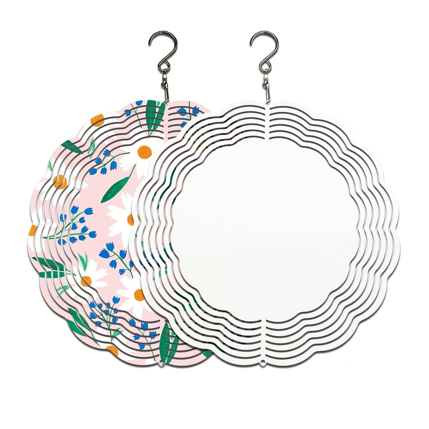 🎁[Creative Gift] 3D Rotating Wind Spinning Peacock Wind Chime