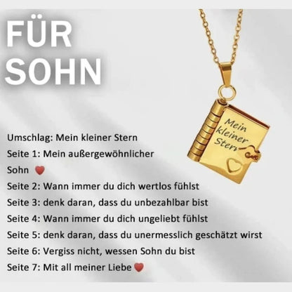 📖Openable Heart Book Pendant Necklace – Sentimental, Hypoallergenic, Gift-Ready ✨