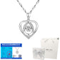 💗Beating Heart Sparkling Women's Silver Necklace