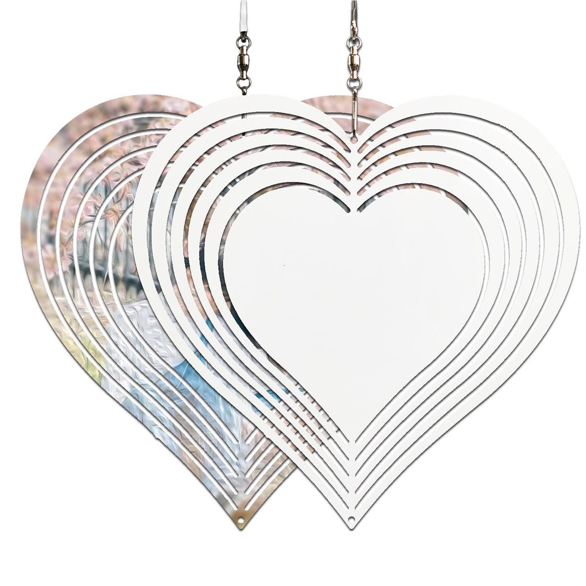 🎁[Creative Gift] 3D Rotating Wind Spinning Peacock Wind Chime