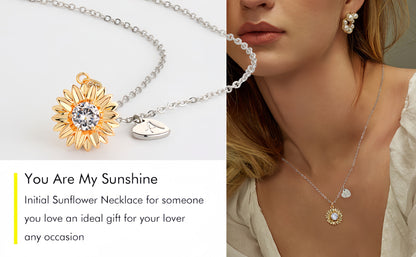Elegant and Exquisite Sunflower Necklace with Premium Feel