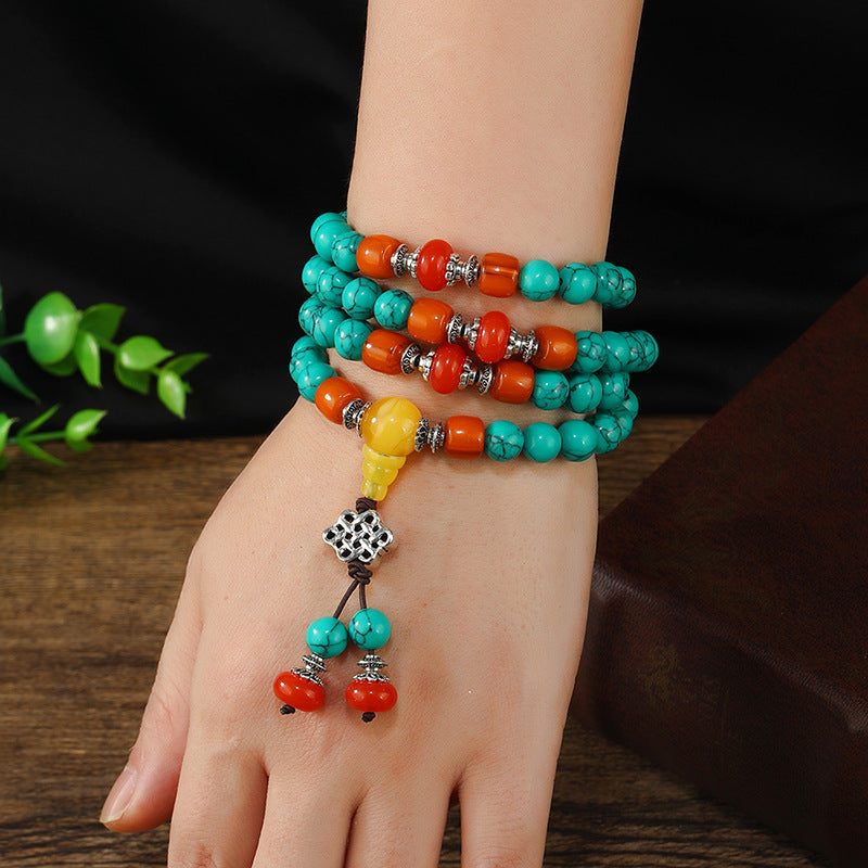Tibetan Ethnic Style Turquoise Strings （2 styles）
