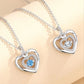 💗Beating Heart Sparkling Women's Silver Necklace