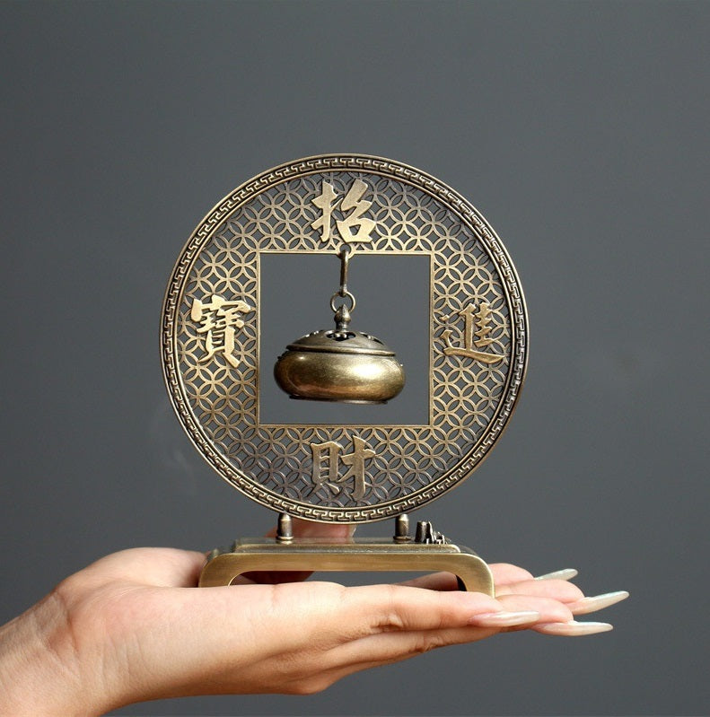 Auspicious Fortune Incense Burner (complimentary sandalwood incense)