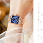 💎Fashion Square Ladies Rose Gold Diamond Watch