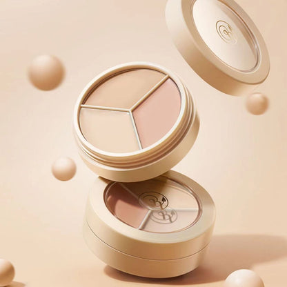 3-In-1 Contouring And Brighten Concealer Palette