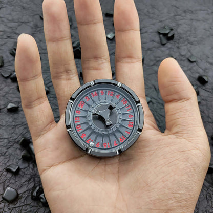 🎲Punk Style👾Creative Metal D20 Spinner Table Game Dice