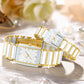 Fashion Ceramic Square Quartz Watch