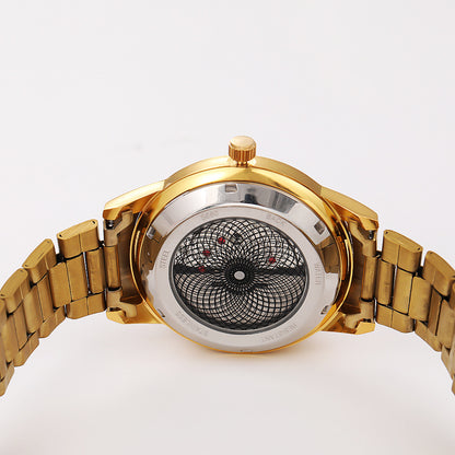 Golden Dragon Quartz Men's Watch