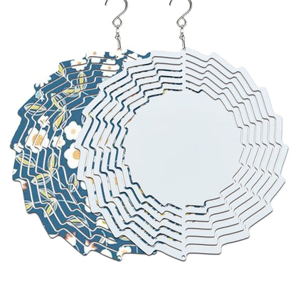🎁[Creative Gift] 3D Rotating Wind Spinning Peacock Wind Chime