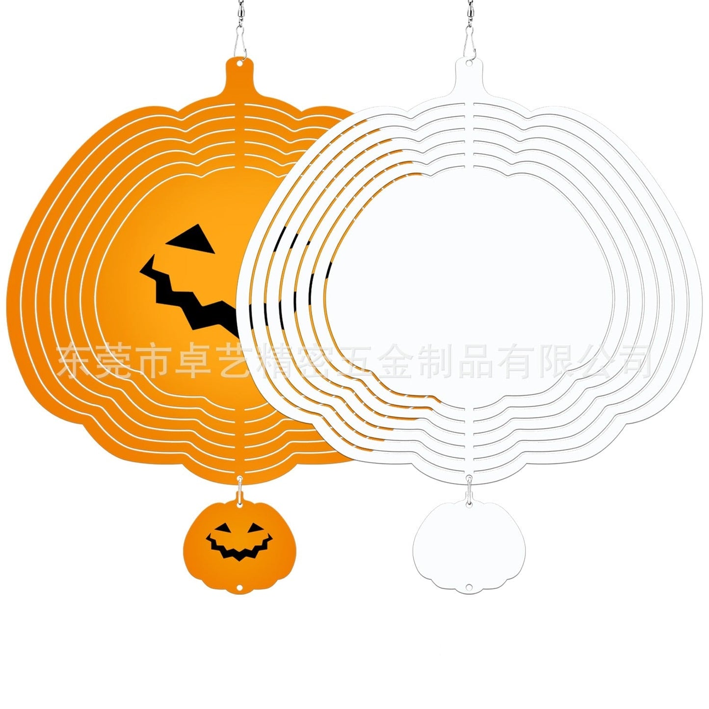 🎁[Creative Gift] 3D Rotating Wind Spinning Peacock Wind Chime