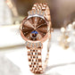 Fashionable Diamond Moon Star Watch for Women