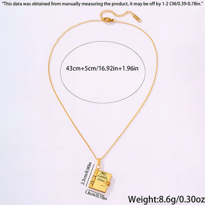 📖Openable Heart Book Pendant Necklace – Sentimental, Hypoallergenic, Gift-Ready ✨
