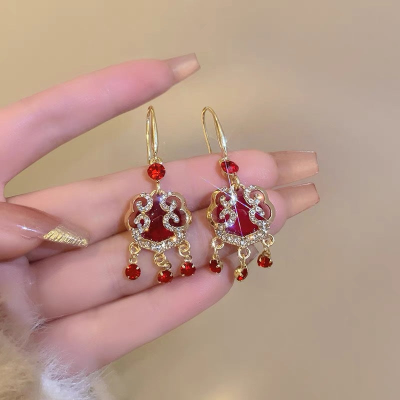 🌥Auspicious Clouds Wrapped in Sun Earrings -- （May luck and sunshine be with you）