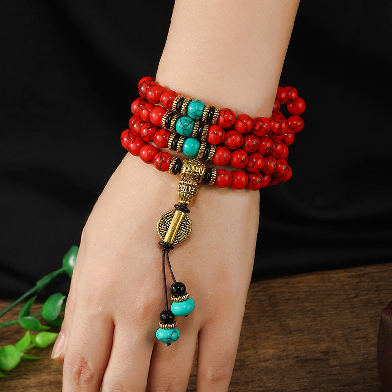 Tibetan Ethnic Style Turquoise Strings （2 styles）