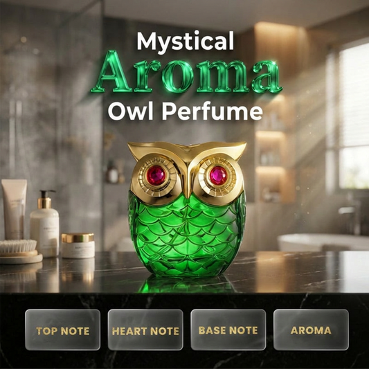 🎁Summer Hot Sale 50%!!🦉Mystical Eau de Parfum – Mysterious Scent, Elegant Owl Bottle, Long-Lasting💎
