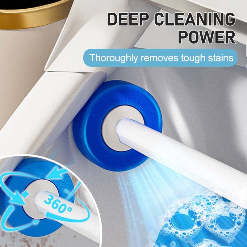🔥Hot Sale 50% OFF🔥 That Germy Brush by Your Toilet? Gone! Disposable Toilet Wand System – Click On, Scrub, Click Off. Zero Touch. 🚽