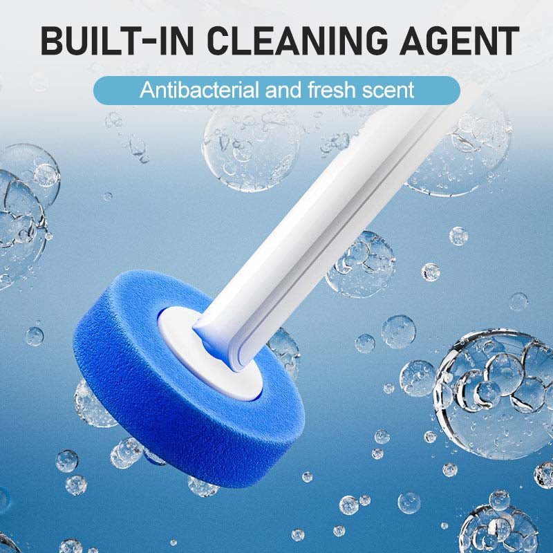 🔥Hot Sale 50% OFF🔥 That Germy Brush by Your Toilet? Gone! Disposable Toilet Wand System – Click On, Scrub, Click Off. Zero Touch. 🚽