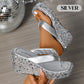 👠Women's Thick-Soled Sequined Flip-Flops