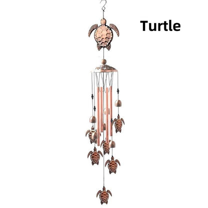 🐎Pure hand-made Copper Horse wind chimes🎐
