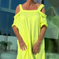 💃Women's Cold Shoulder Casual Maxi Dress