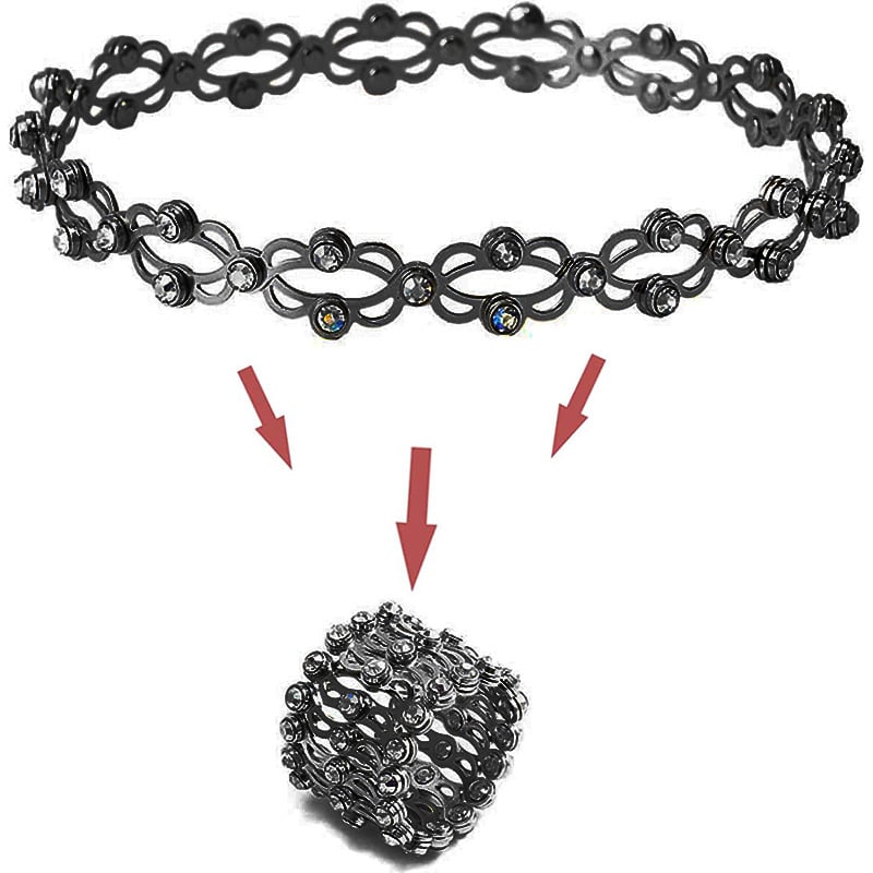 🔥Magic 2-in-1 Folding Retractable Ring Bracelet--🔥Buy 1 Get 1 Free💍(2 PCS)