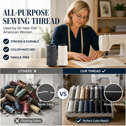 🔥🧵All-purpose sewing thread