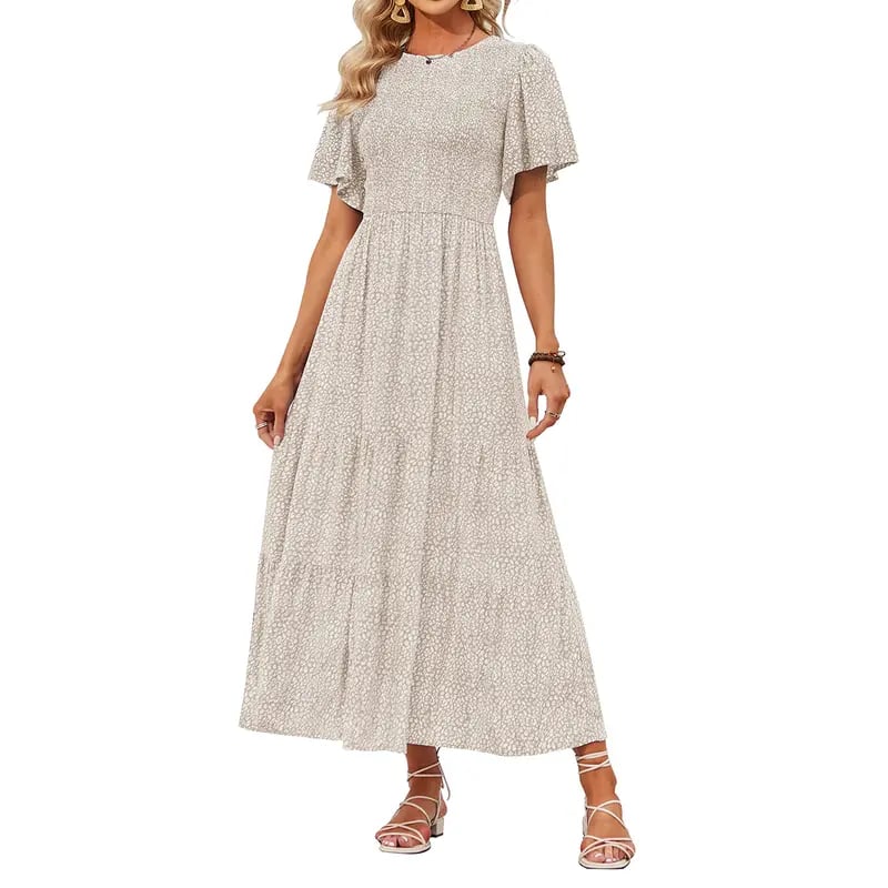 👗 50% OFF NOW! 🥀Women's Casual Floral Print Maxi Dress