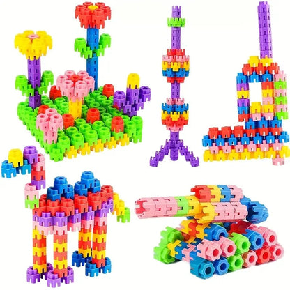 🧸Endless Fun with Snap-Together Hexagon Building Blocks🪄