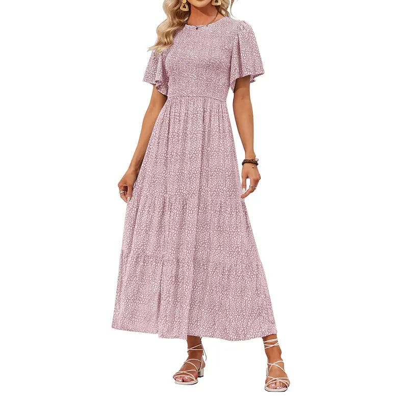 👗 50% OFF NOW! 🥀Women's Casual Floral Print Maxi Dress