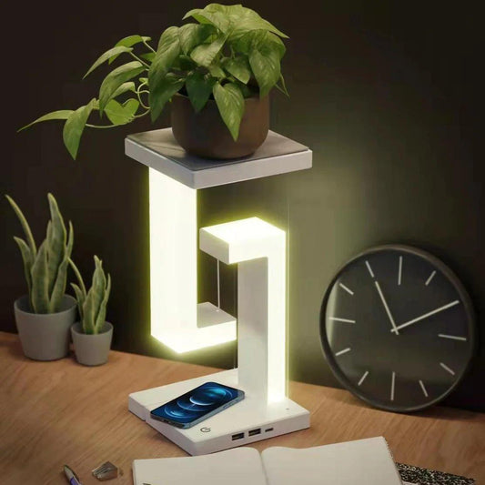 Inspired by the Sky - Floating Lights for Wireless Chargers