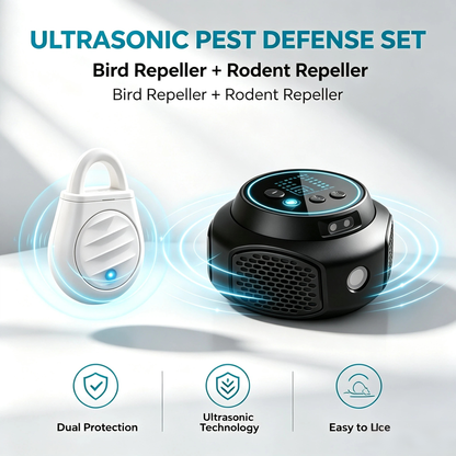 ⏳Time-Limited Special⏰High-Power Ultrasonic Pest Repeller】— Rats and cockroaches will leave on their own—no chemicals, no killing! 🚫🐭