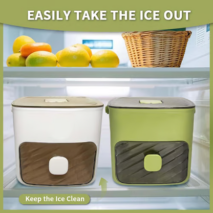 ⏳Time-Limited Special⏰Essential for summer🥤🧊 Ice Cube Maker with Storage – 48 cubes at once, leak‑proof lid. Stackable, saves space.