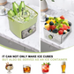 ⏳Time-Limited Special⏰Essential for summer🥤🧊 Ice Cube Maker with Storage – 48 cubes at once, leak‑proof lid. Stackable, saves space.