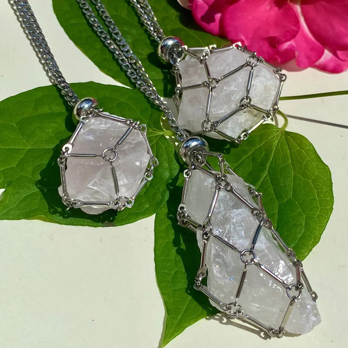🎁Crystal Necklace🌟 Free (Crystal) Gift Included