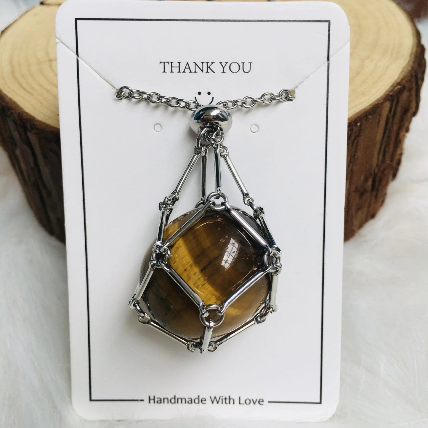 🎁Crystal Necklace🌟 Free (Crystal) Gift Included