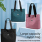 2024 Large Capacity Waterproof Multi Pocket Nylon Shoulder Bag