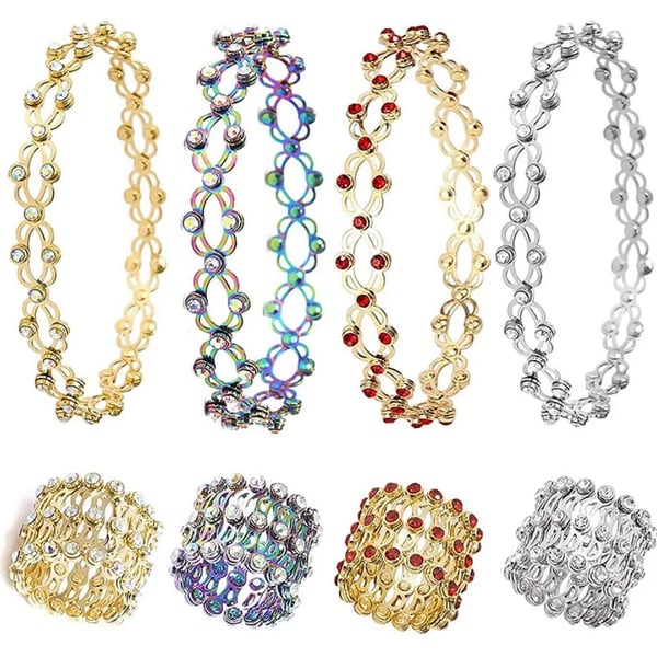 🔥Magic 2-in-1 Folding Retractable Ring Bracelet--🔥Buy 1 Get 1 Free💍(2 PCS)