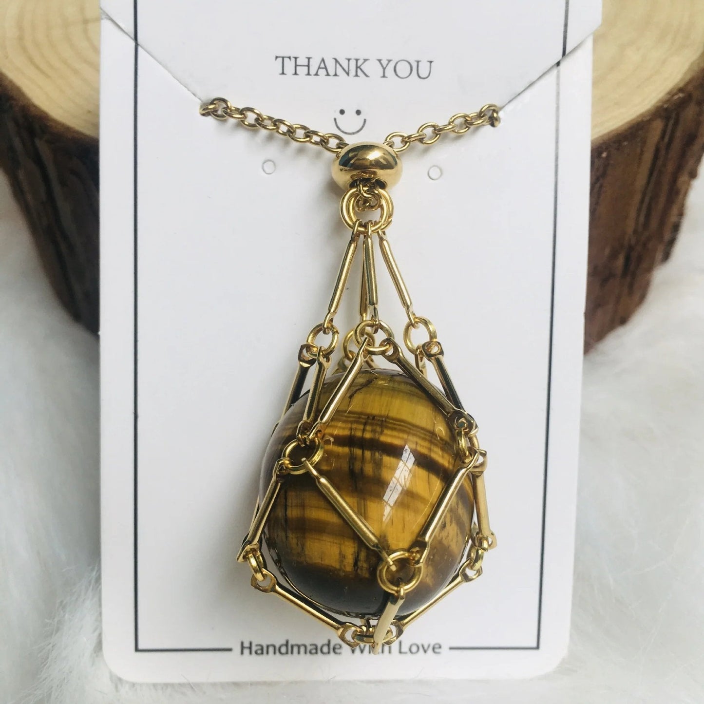 🎁Crystal Necklace🌟 Free (Crystal) Gift Included